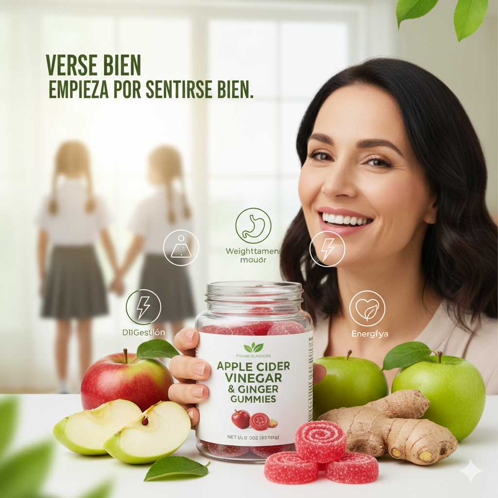 ¿Quieres sentirte con más ligereza y energía? Empieza con 2 gomitas al día