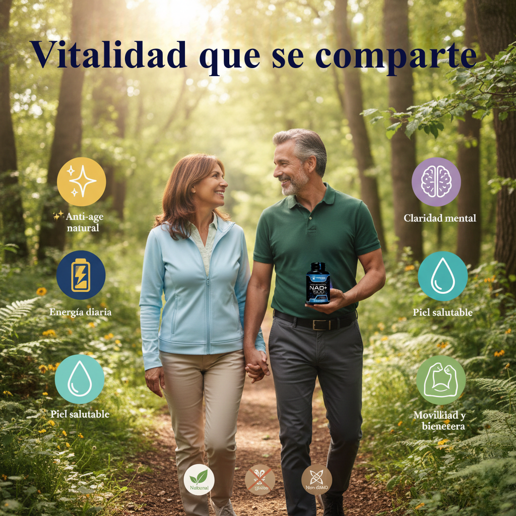 ¿Quieres sentirte bien y verte mejor? Agrega NAD +  Resveratrol a tu rutina