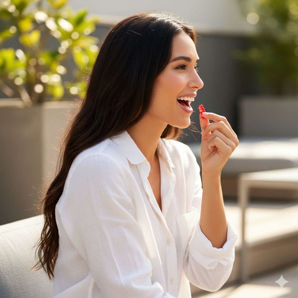 ¿Quieres sentirte con más ligereza y energía? Empieza con 2 gomitas al día